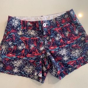 Lilly Pulitzer Sparks Fly Firework Shorts